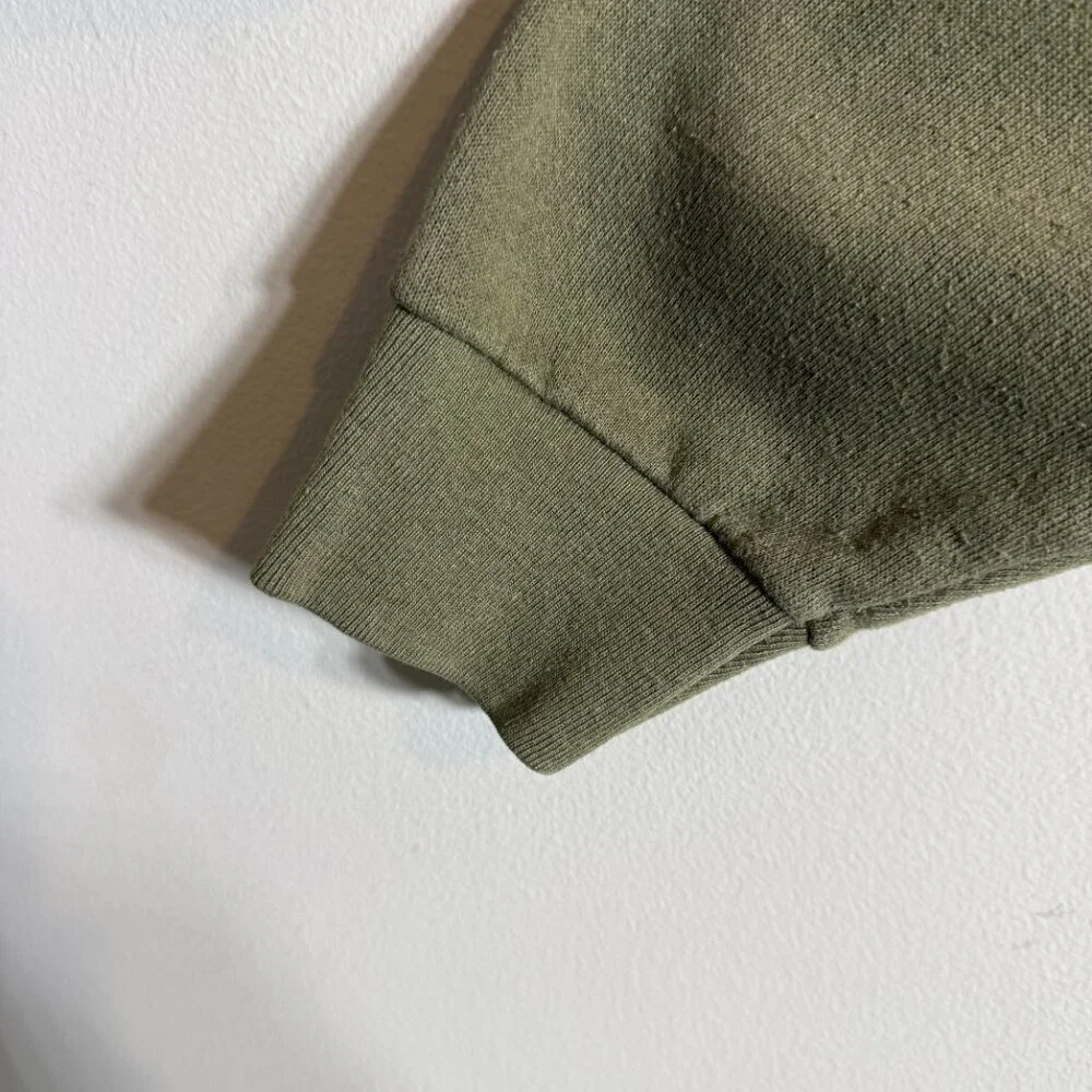 Vintage USMC United States Marine Corp Crew Neck Sweatshirt Men's Medium Green - Picture 8 of 11